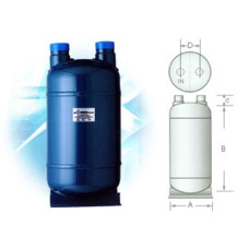 REFRIGERANT HEAT EXCHANGER SUCTION ACCUMULATORS